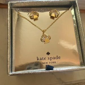 Kate Spade Necklace and Earrings Set Matching Jewelry Set